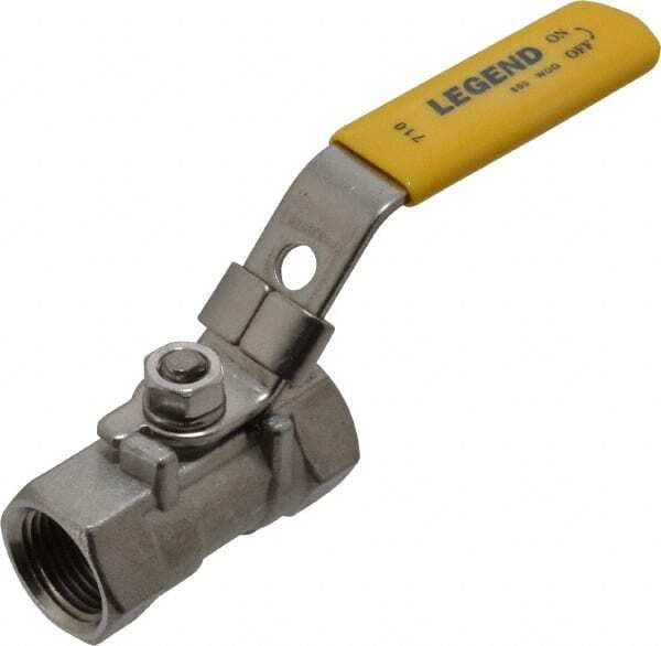 Legend 113-122 Standard Manual Ball Valve: 3/8″ Pipe, Standard Port, FNPT x FNPT