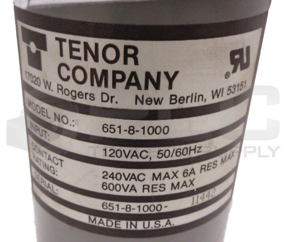 EAGLE SIGNAL HP54A6 CYCLE-FLEX 0-10MIN TIMER 115V 60CY 3L65 651-8-1000