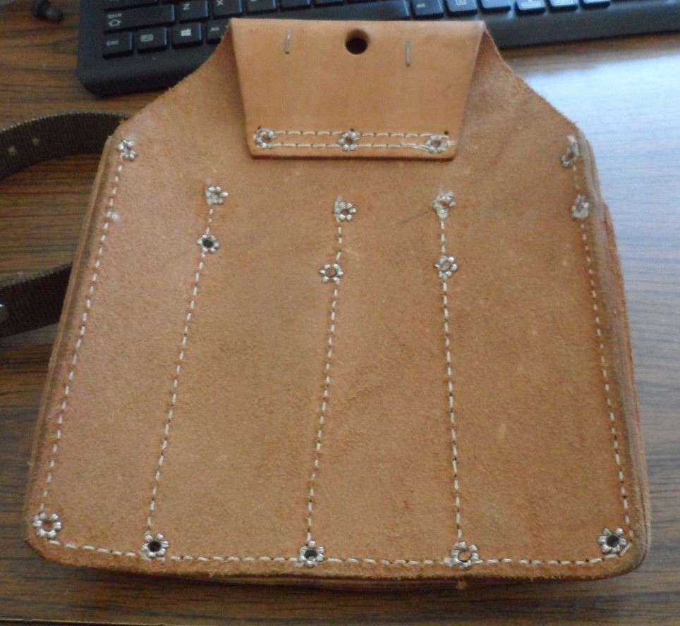 Left Handed 6-Pocket Drywall Hanger’s Tool Pouch