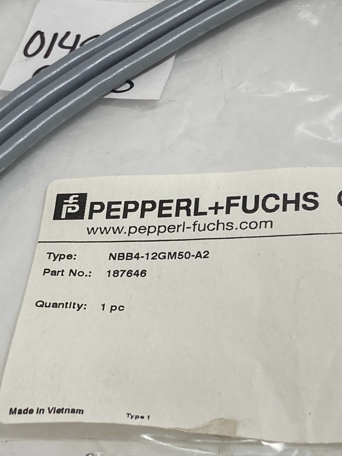 PEPPERL+FUCHS NBB4-12GM50-A2 INDUCTIVE SENSOR 4MM FLUSH NIB