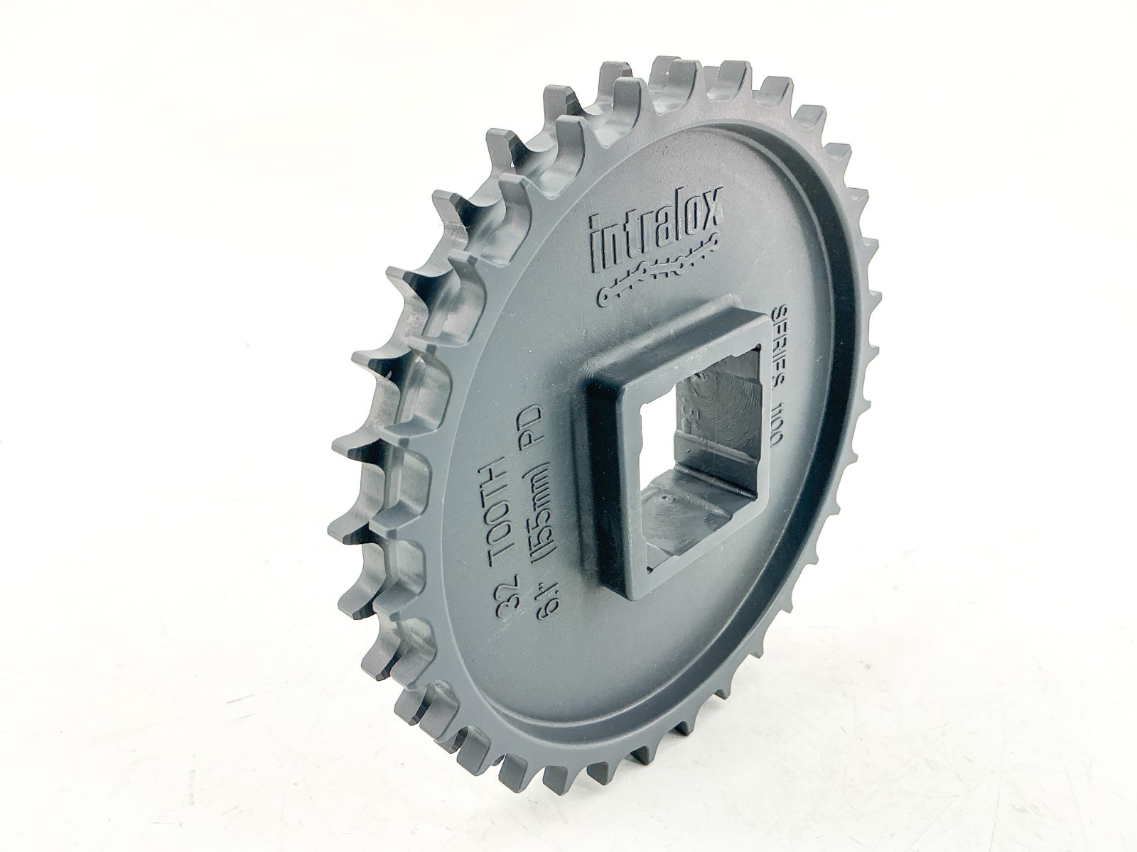 New Intralox S1100-61PD Double Sprocket Square Bore 1.5″ 32T 155mm-No Box