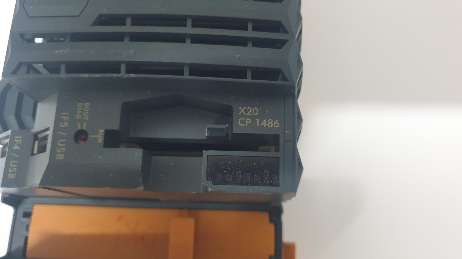 B&R Automation X20 CP1486 CPU Controller Rev. H0 P/N: X20 CP1486 USED