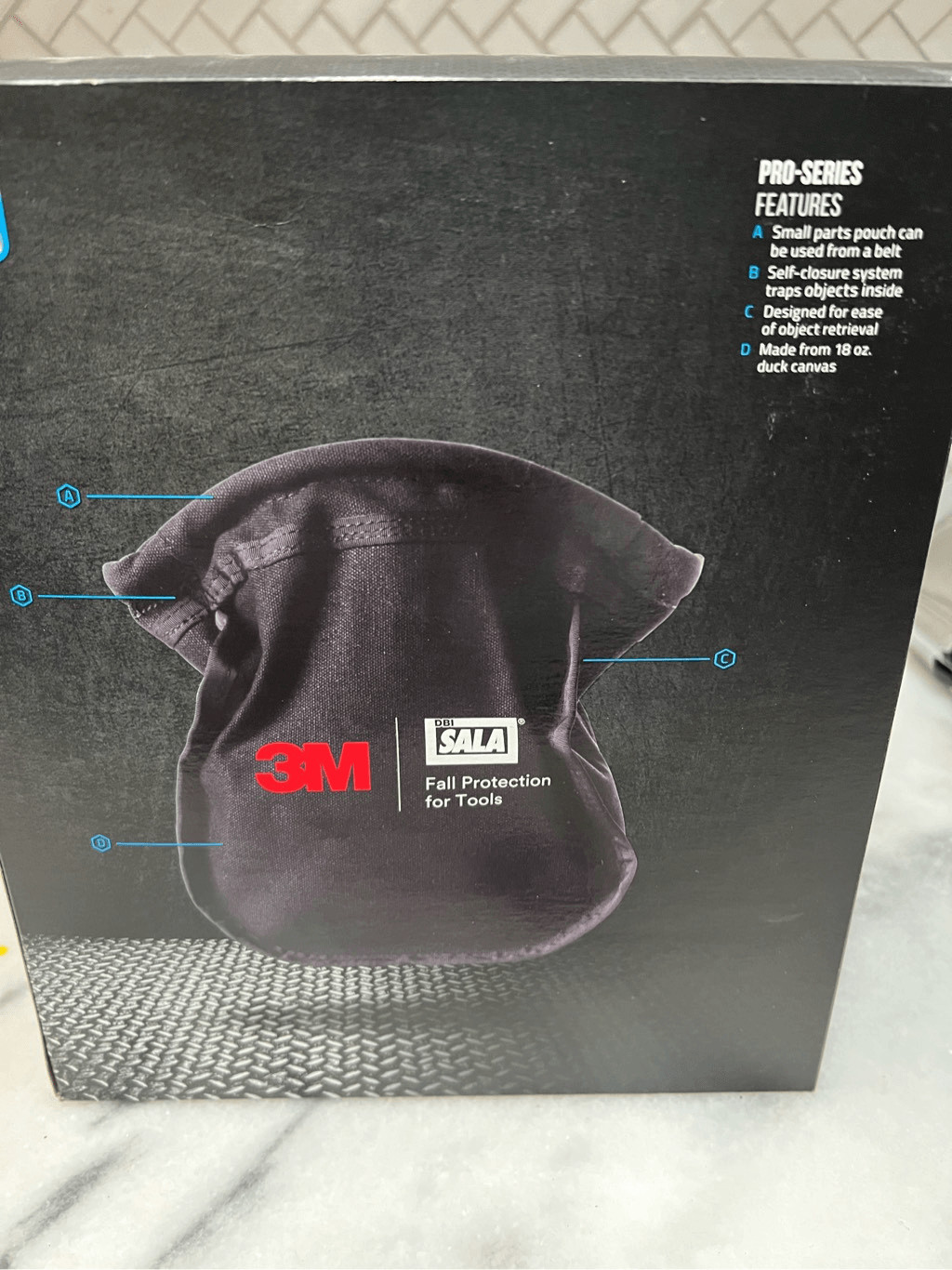 3M DBI SALA Parts Pouch Fall Protection Tool Bag Safety Work Belt Holster NEW