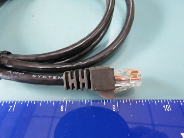 AMP E141823-24AWG Qty of 5 per Lot E141823 3 ft enhanced Cat 5 Ethernet Cable