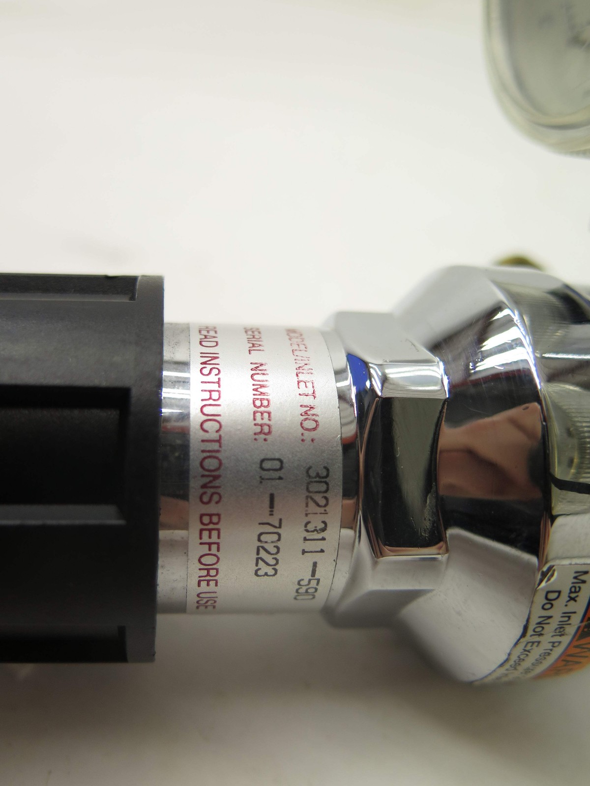 Controls Corporation Of America / Air Liquide 3021311-590 Pressure Regulator