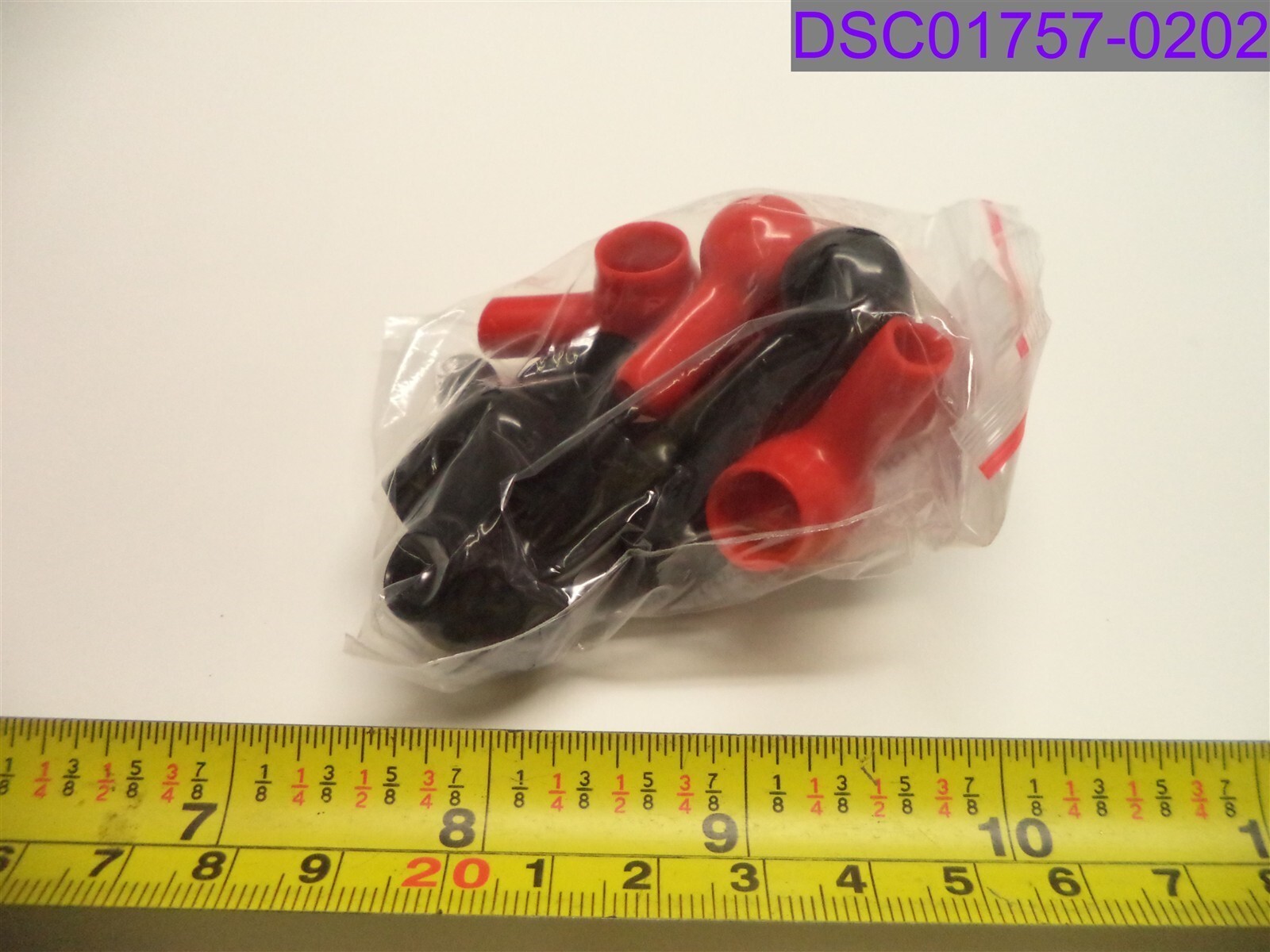 Qty = 5 Pairs: uxcell Battery Terminal Insulating Rubber Covers