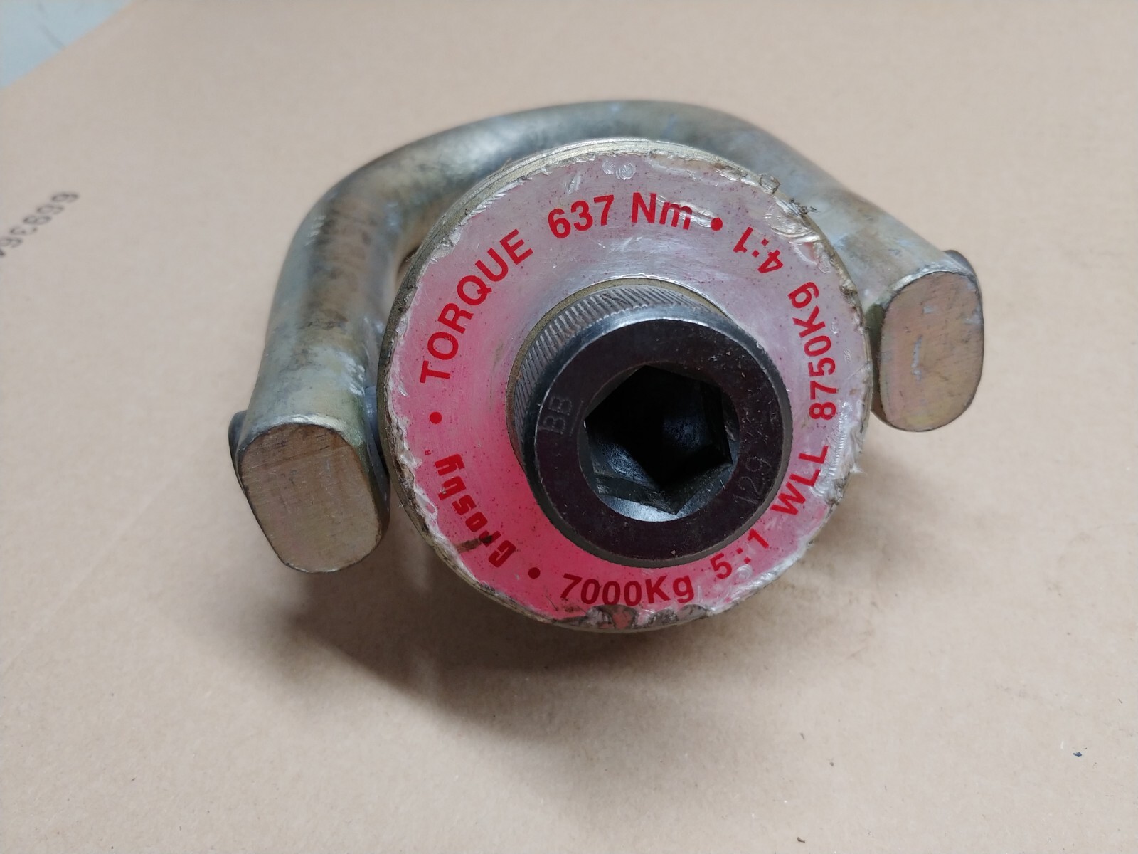 Crosby M30-3.50 x 61.70 mm HR-125M Swivel Hoist Ring – 7000 kg WLL # 1016679