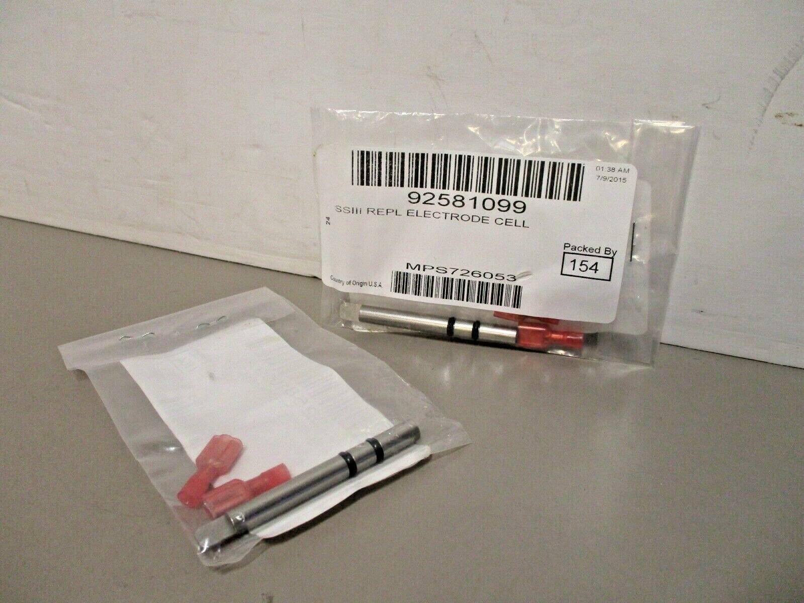 x2 EcoLab 92581099 SSIII Replacement Electrode Cell Kit