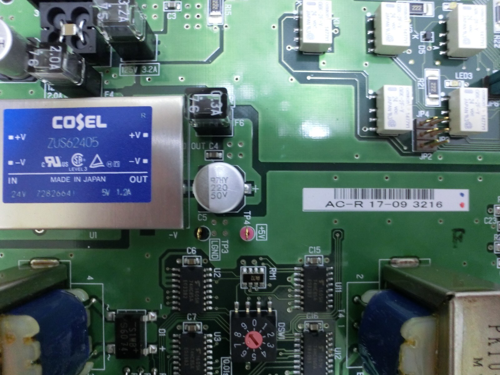 TEL Tokyo Electron TAB343-1/AC-R Board,CX81-050032-12 Board,Used,Jp_,8798