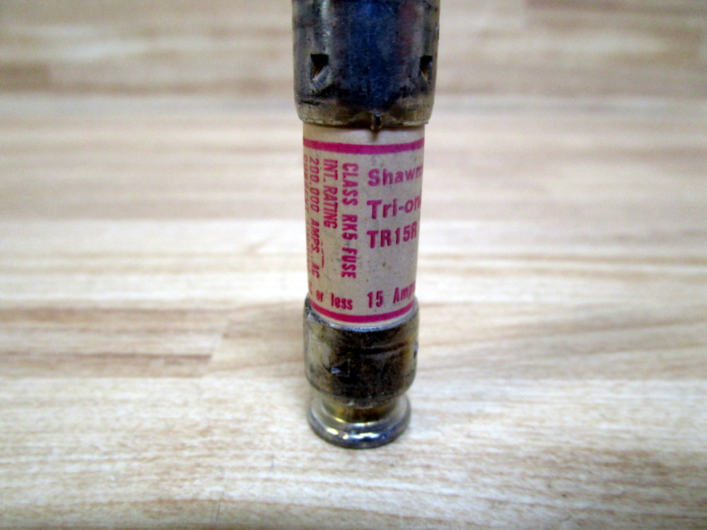 Gould Shawmut Ferraz TR15R Fuse Cross Ref 4TCR2 (Pack of 10)