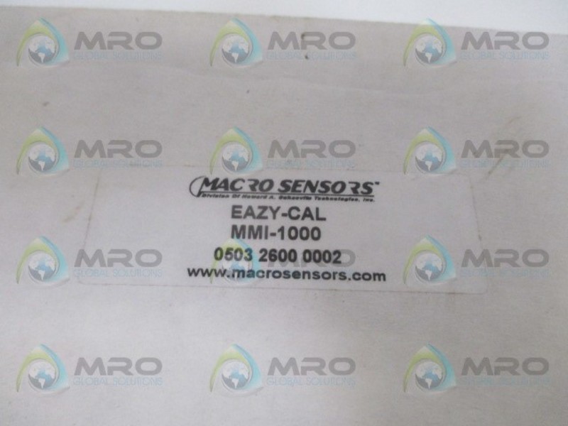MACRO SENSORS MMI-1000 LVDT SIGNAL CONDITONER NSMP