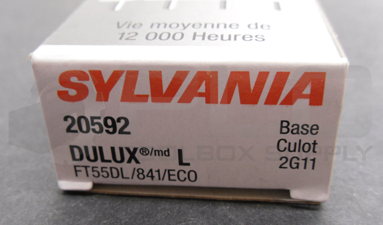 NEW BOX OF 10 SYLVANIA 20592 COMPACT FLUORESCENT LIGHT 55W FT55DL/841/ECO