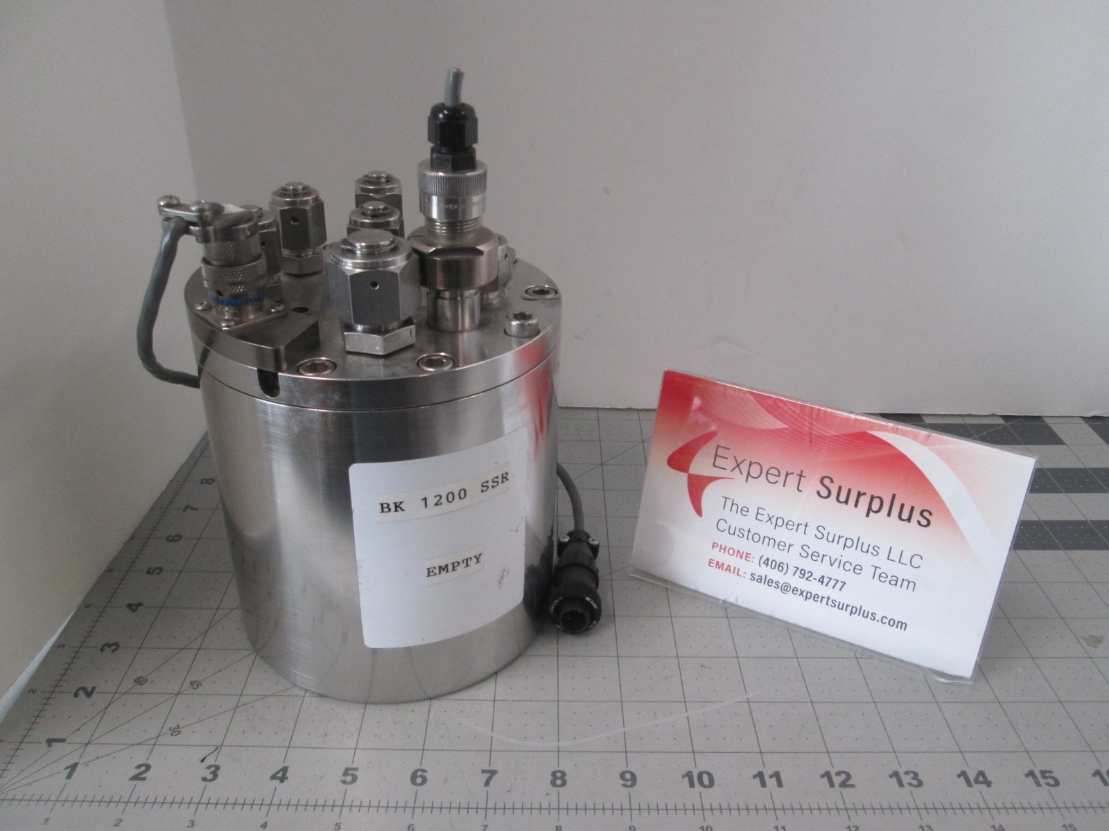 Schumacher, Empty Container, BK 1200 SSR, Used