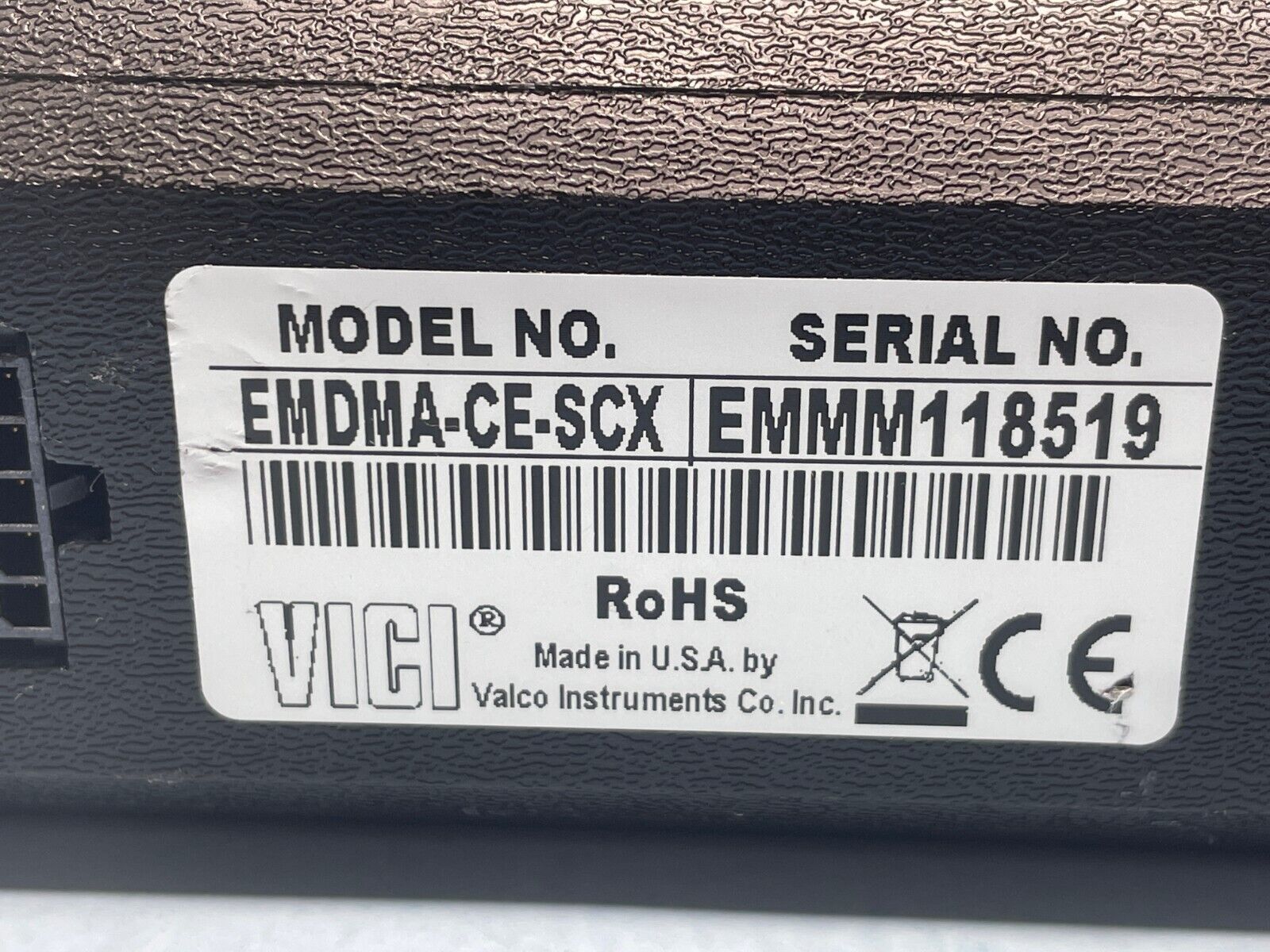 VICI Cheminert C82X High Pressure UHPLC Injector EMDMA-CE-SCX C-335M-10V 10 Port