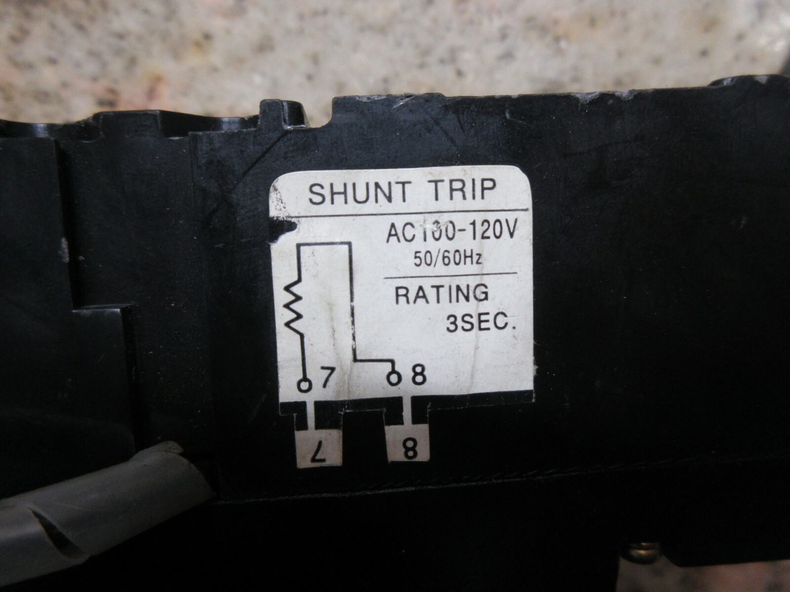 LG ABS 203 CONTACTOR BREAKER 175A 225AF 4KA 5-3-3792 05-10-04 F448 90485 EACH 1