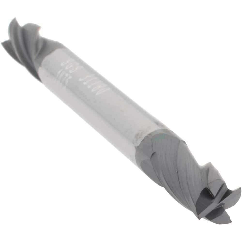 SGS 31180 Square End Mill: 3/16″ Dia, 3/8″ LOC, 3/16″ Shank, 2″ OAL, 4 Flutes