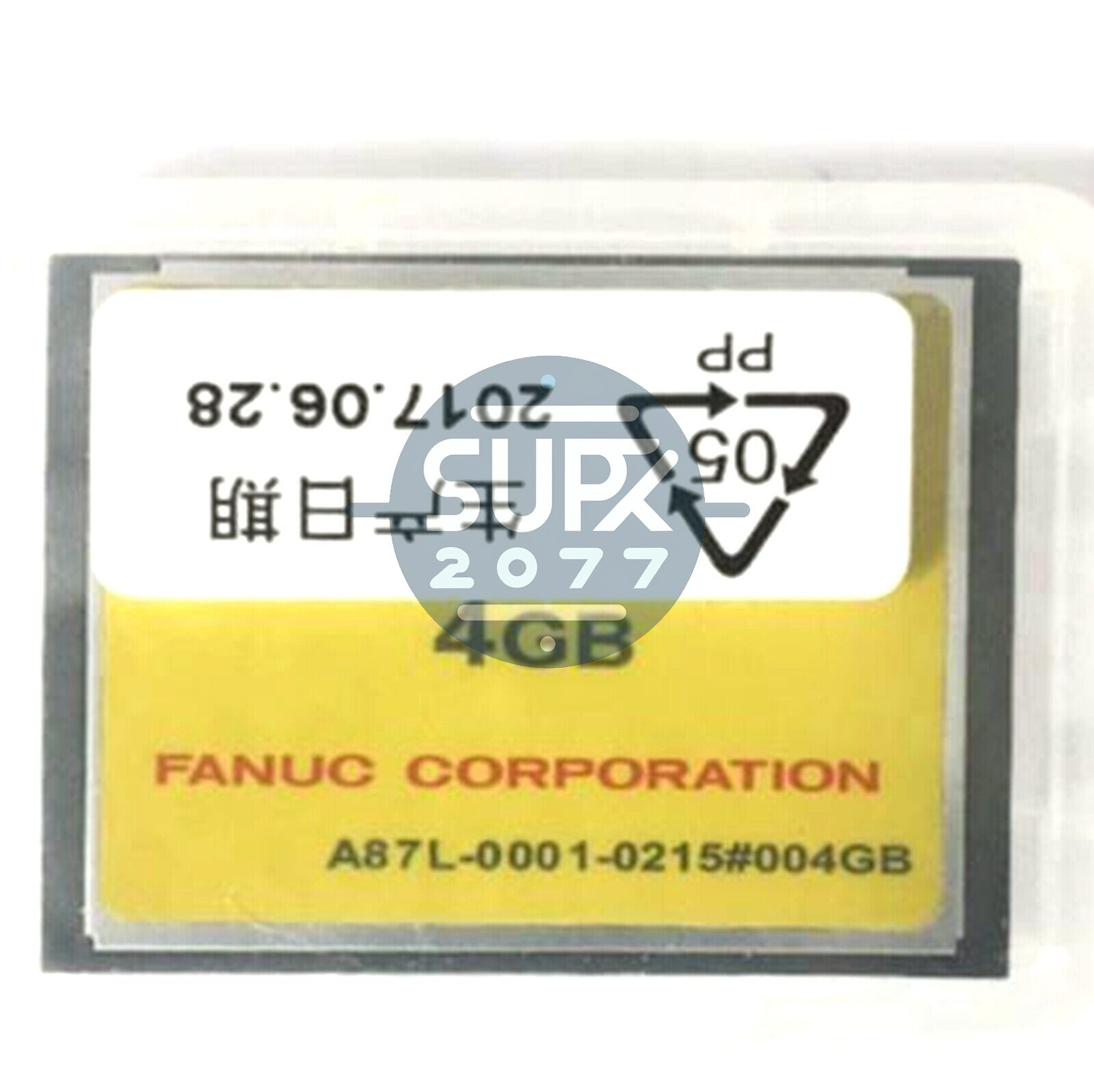 New Fanuc A87L-0001-0215#004GB Compact Flash Memory Card