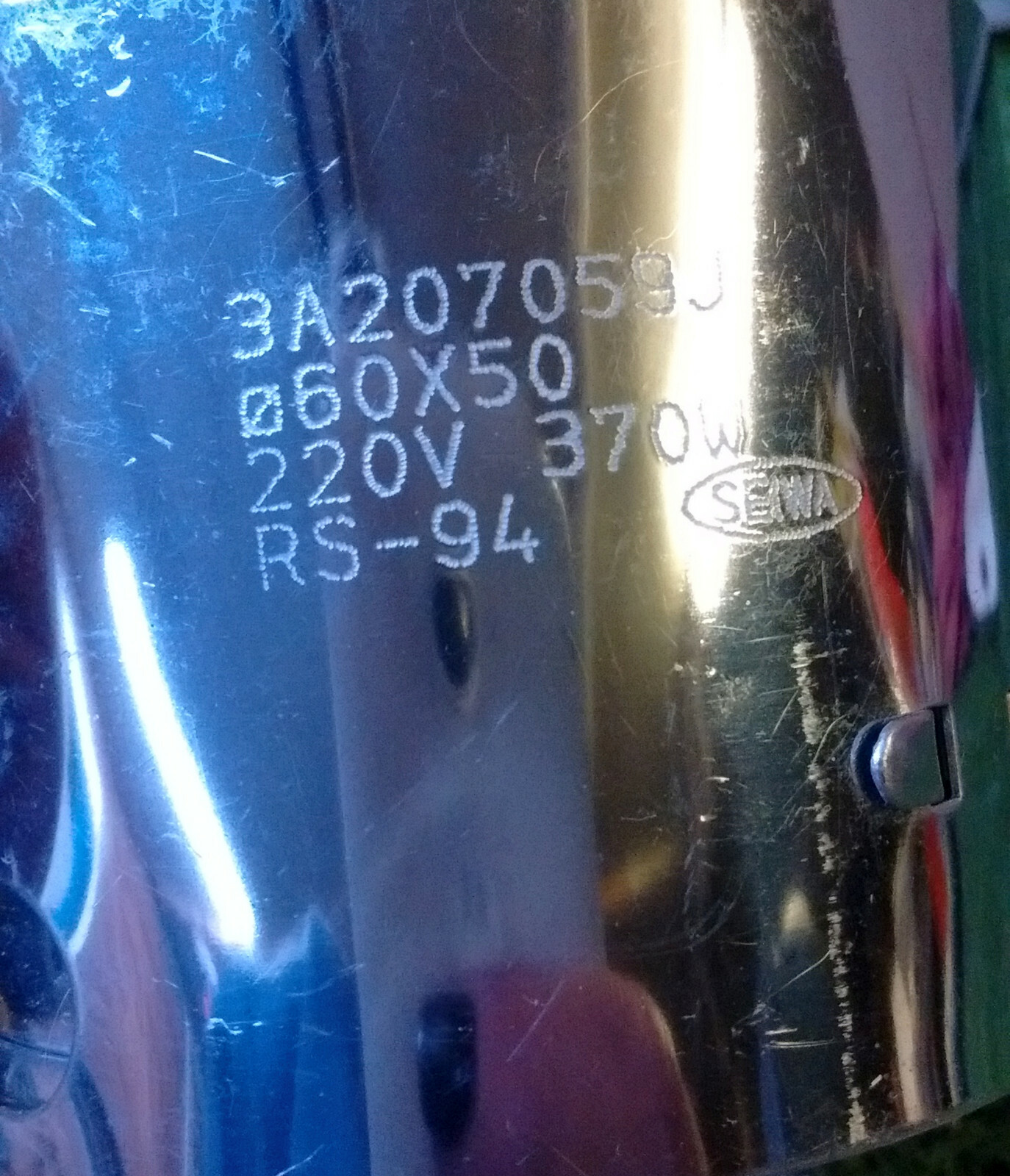 1 NEW SEIWA 3A207059J Ø60X50 220V 370W HEATER BAND RS-94 NNB ***MAKE OFFER***