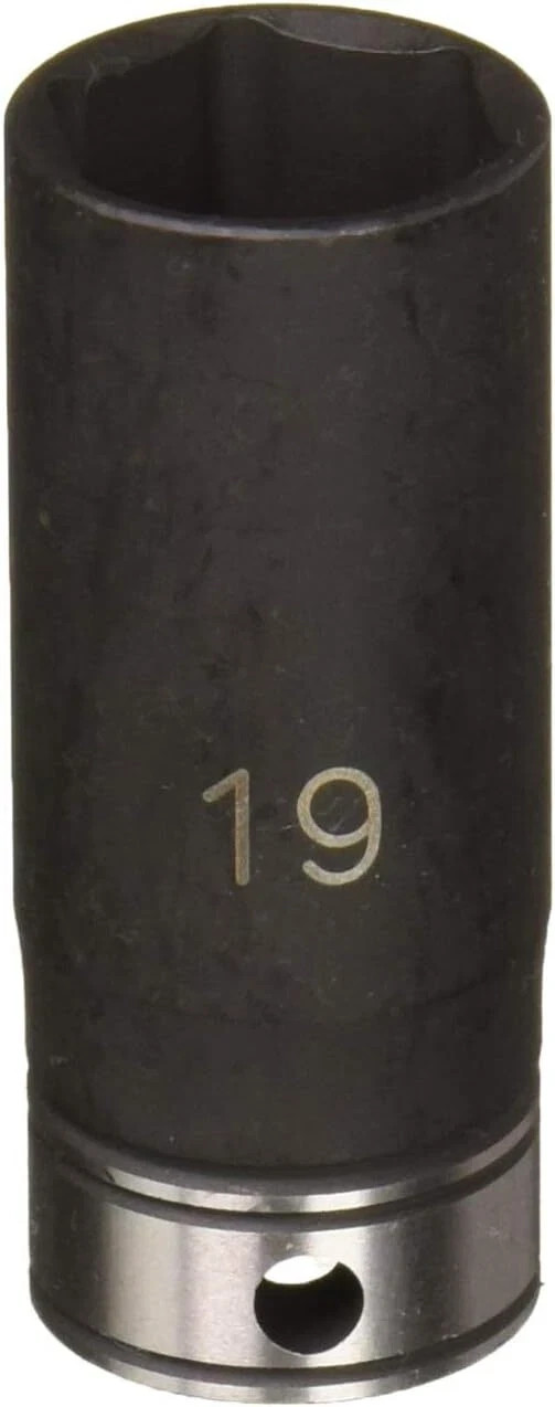 Grey Pneumatic 81019MD 3/8″ Drive x 19mm Deep Length Duo Impact Socket Warranty