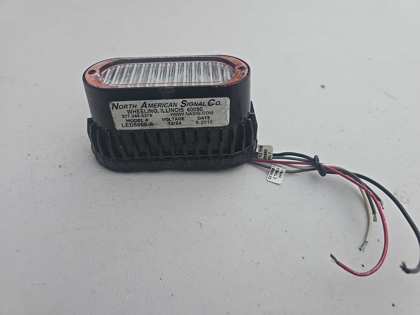 North American Signal Co LED5000-A Amber Flashing Led
