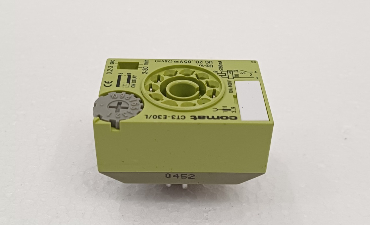 COMAT CT3-E30/L TIMING MODULE 0,2-3 SEC 2-30 MIN