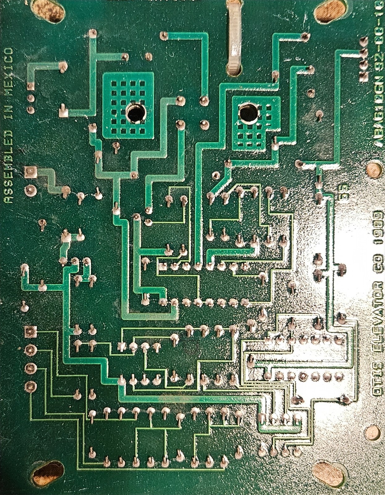 Otis Elevator Control Board ABA26800GN1 – Tested/As-Is – Vintage OEM PCB