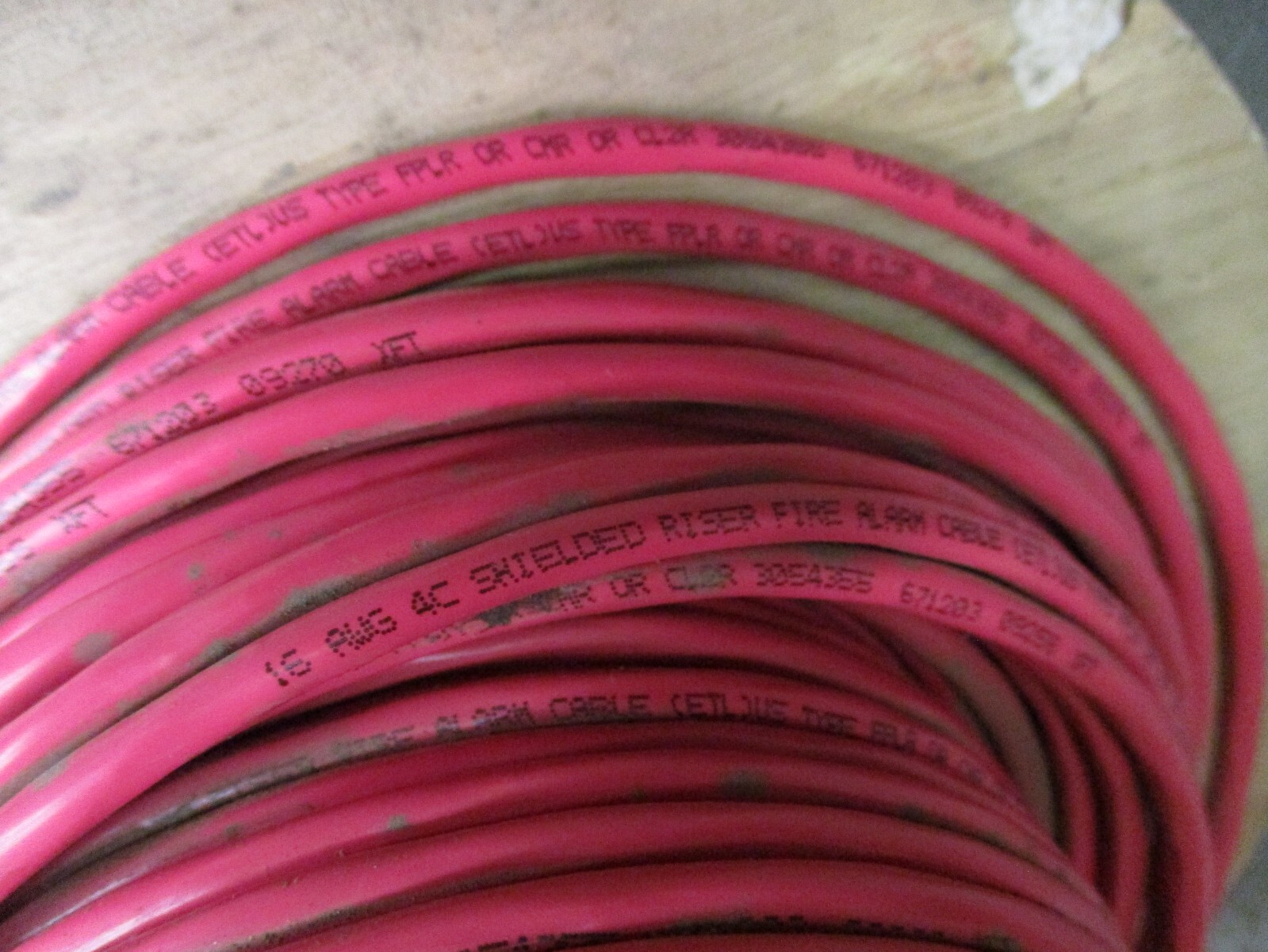16 AWG 4C Shielded Riser Fire Alarm Cable Type FPLR CMR CL2R 3054355 A5951LR