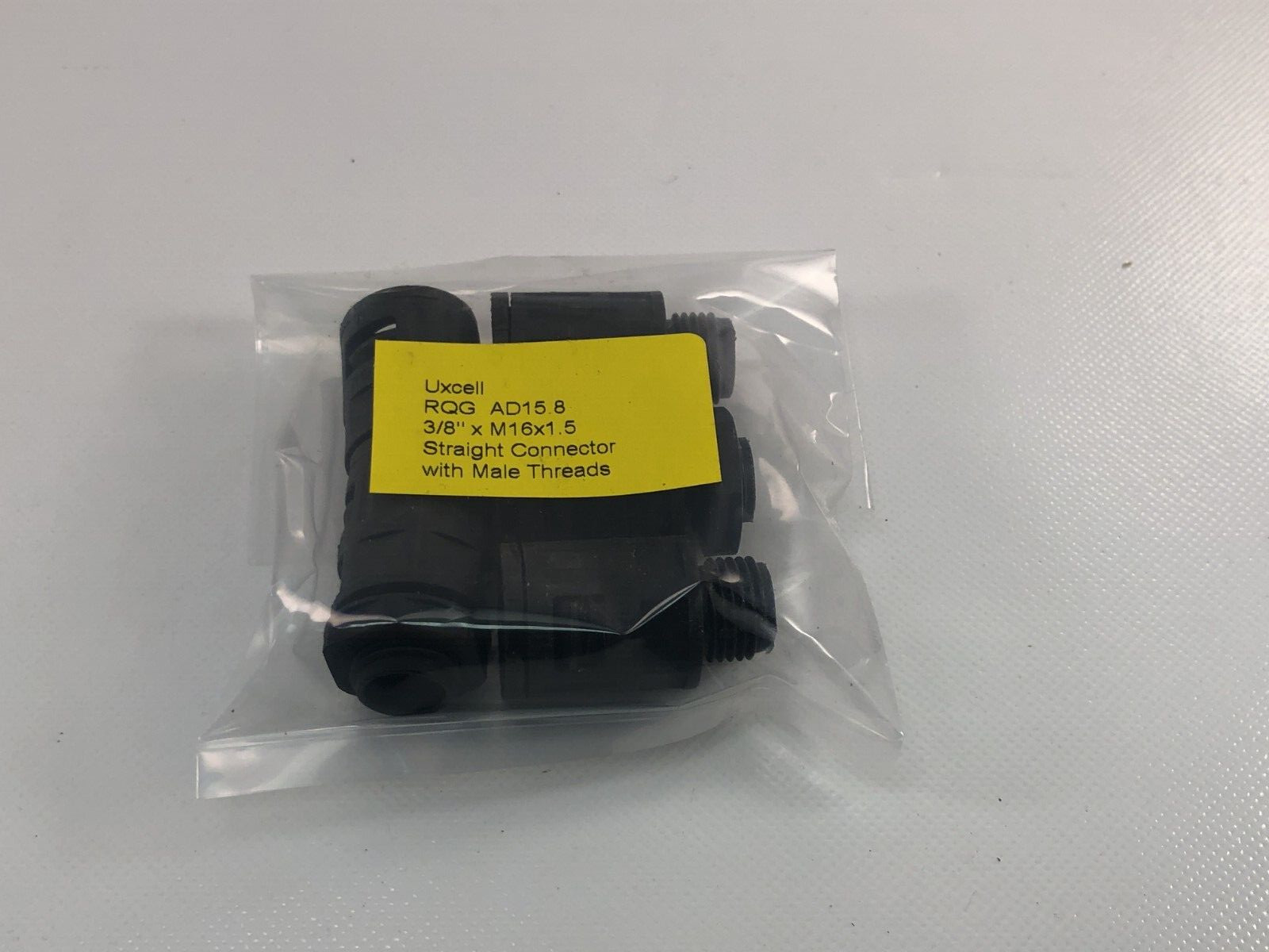 Uxcell RQG AD105.8 Connector with MPT 3/8 x M16x1.5mm Lot of 5 pcs.
