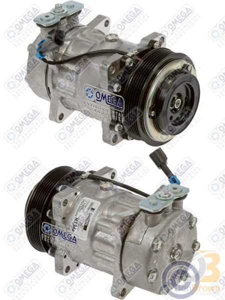 COMPRESSOR SD7H15SHD PV6 125mm 12V GSA EAR DIRECT 20-04091