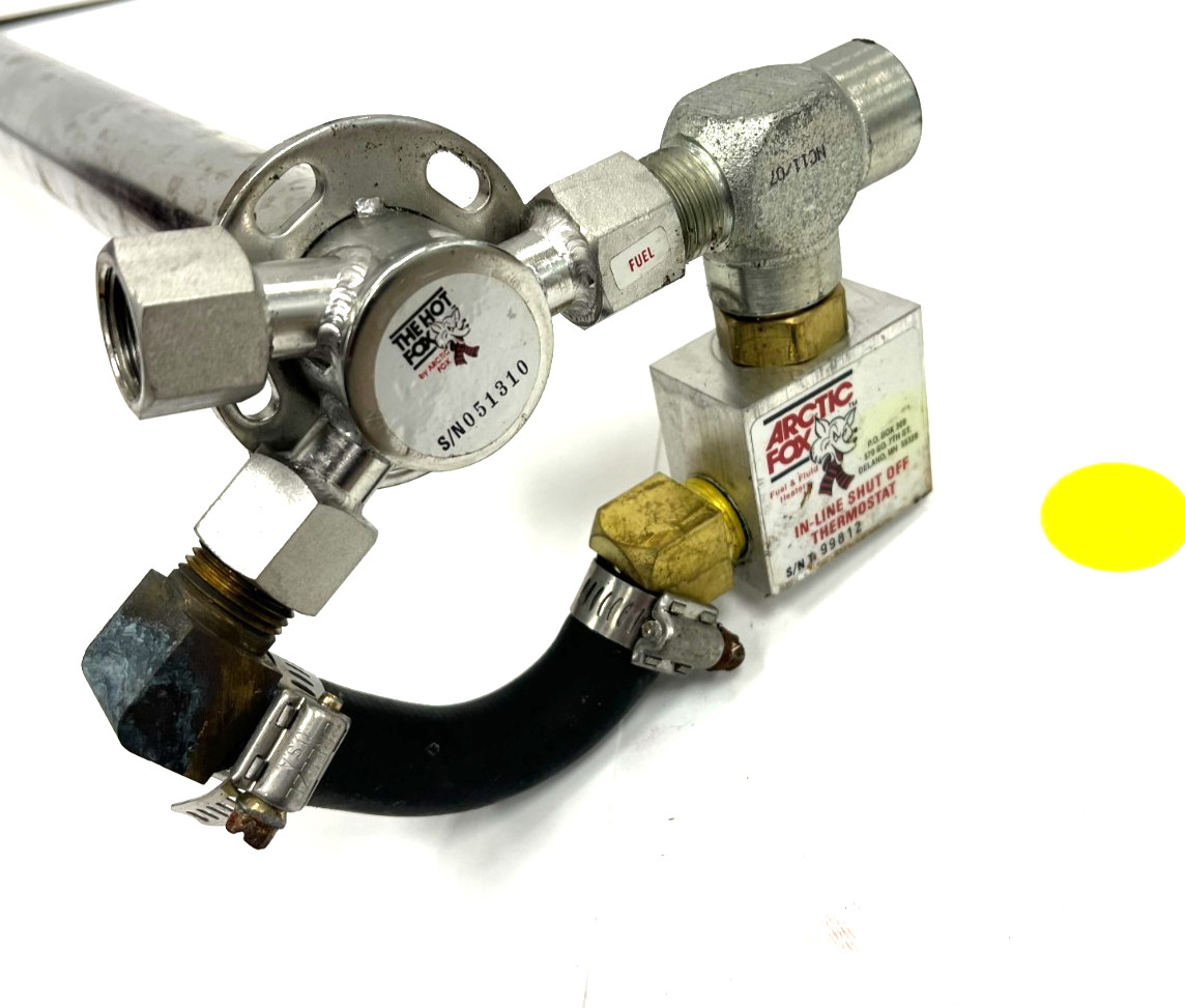 ARCTIC FOX 051310 & 99812 COOLANT HEATED FUEL PICK UP STANLESS STEEL
