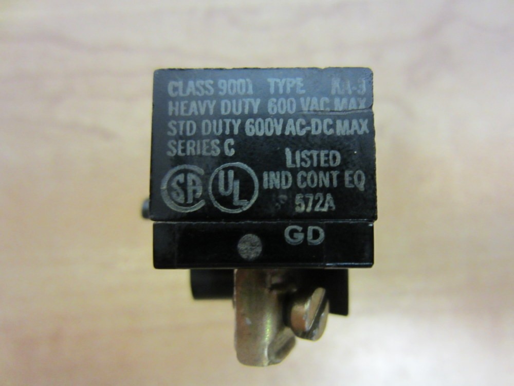 Square D 9001-KA3 Contact Block 88002 Series C