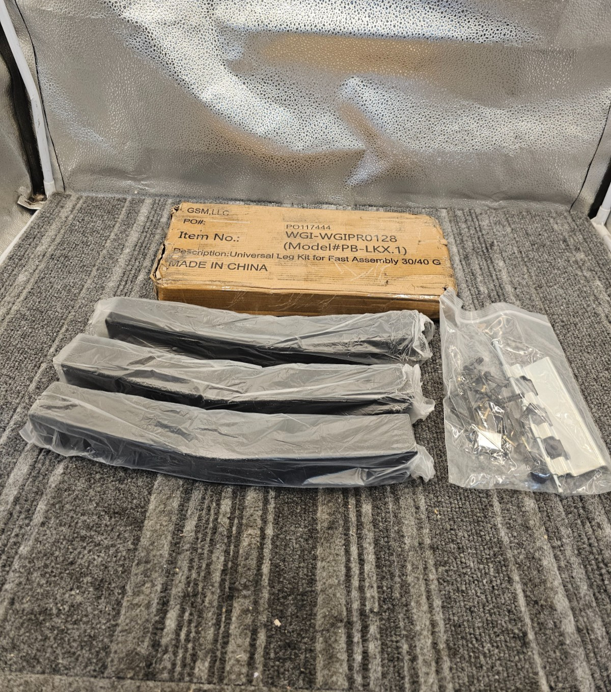 WGI-WGIPR0128 Universal Leg For Fast Assembly 30/40 G Fits WGI Innovations