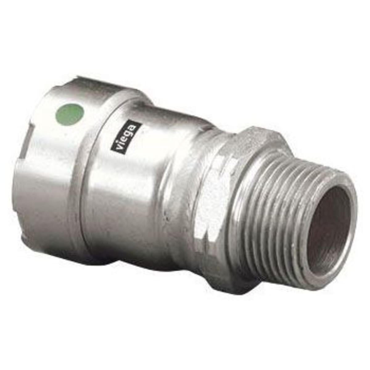 Viega 90240 3/4″ P-MPT Male Adapter MegaPress 316 Stainless Steel