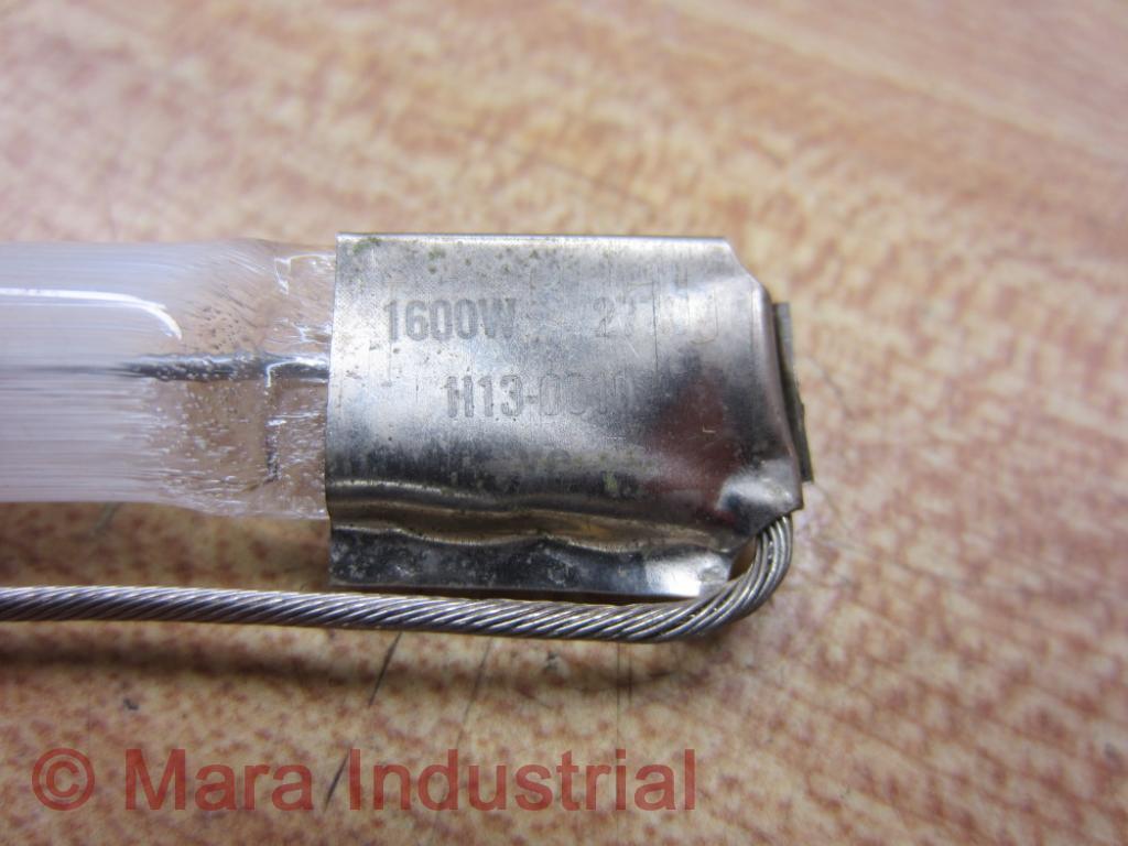 GTE Sylvania H13-0010 Quartz Infrared Lamp 1600W 277V
