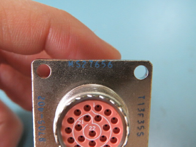 ITT CANNON M27656T13F35S Qty of 1 per Lot Mil-SPEC Circular connector connector