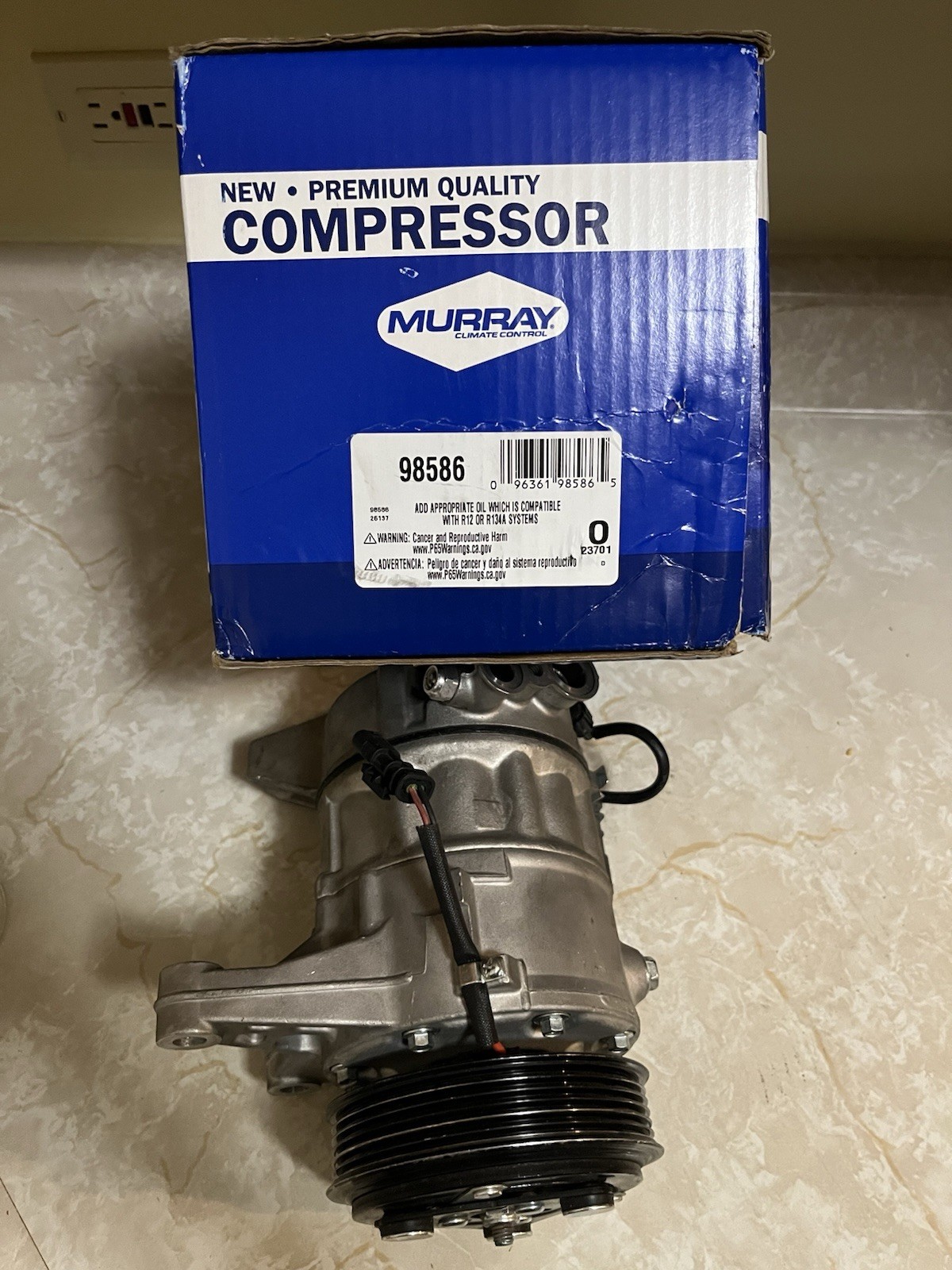 OPEN BOX MURRAY FOUR SEASONS A/C COMPRESSOR 98586 READ DESCRIPTION