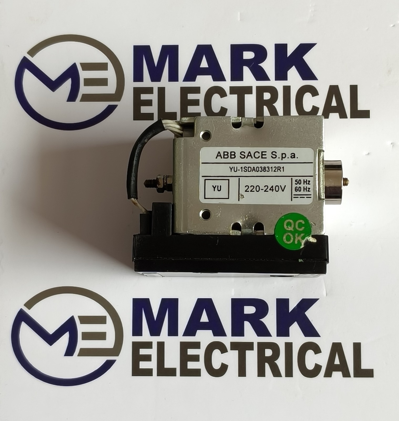 ABB YU-1SDA038312R1 BREAKER UNDER VOLTAGE COIL VOLTAGE 220-240VAC FAST SHIPPING