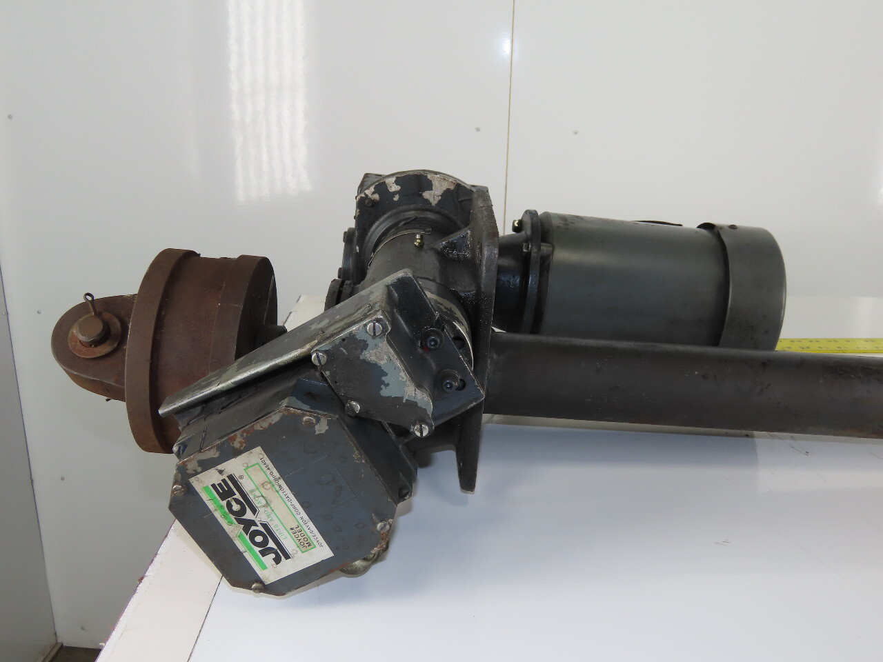 Joyce Dayton 10 Ton Machine Comdrive 36″ Screw Jack W/ 575V 3Ph Motor & Limit