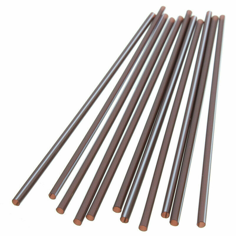 100 Flexible Straws Black Party Drinking 130mm*3mm Plastic