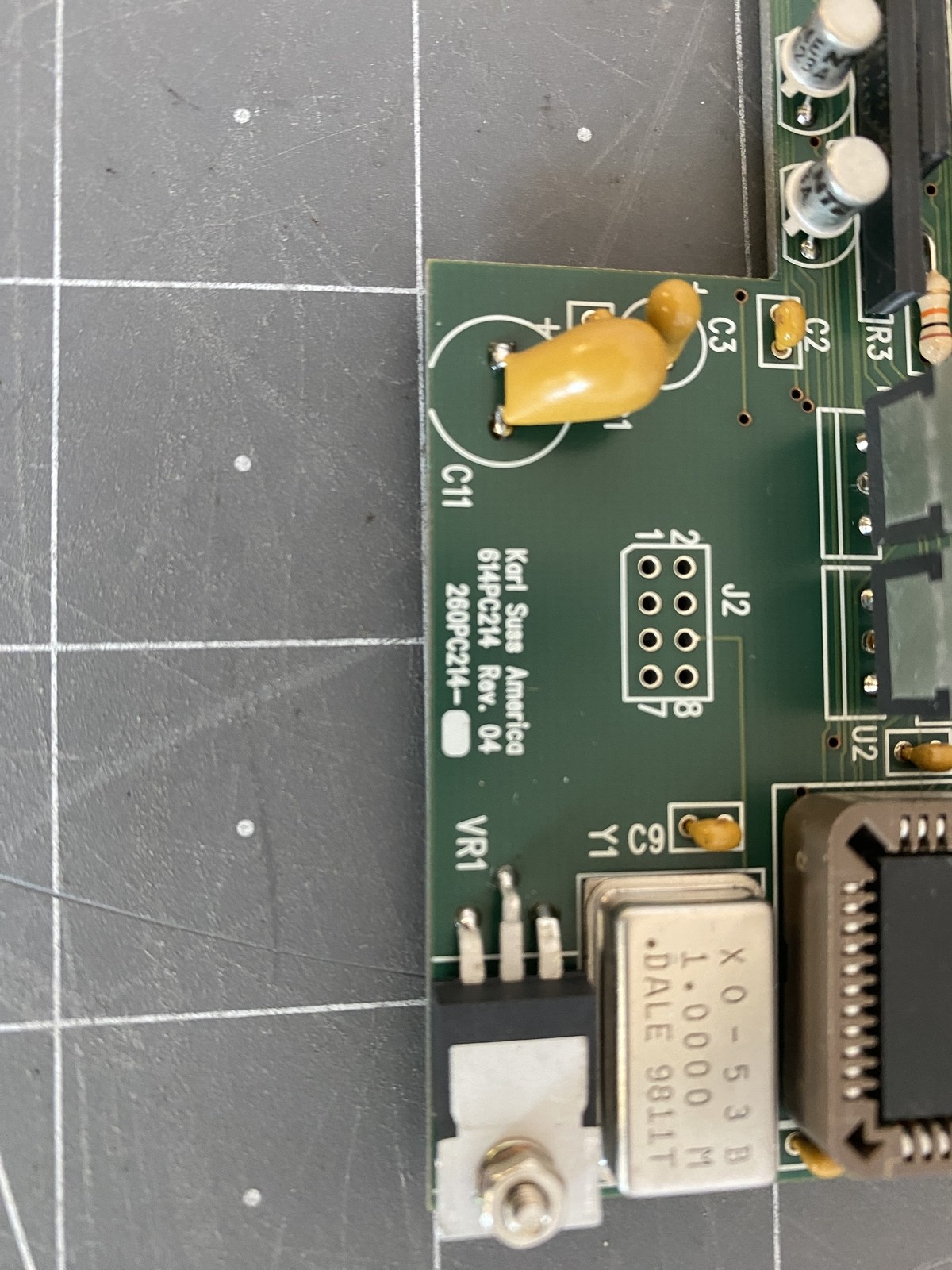 Karl Suss Cassette Platform Control Circuit PN: 4500099802