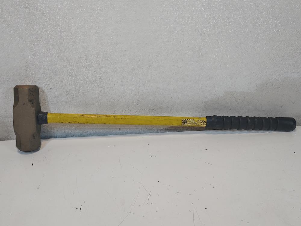 Ampco H-72 Aluminum Bronze, Fiberglass Handle Non-Sparking Sledge Hammer