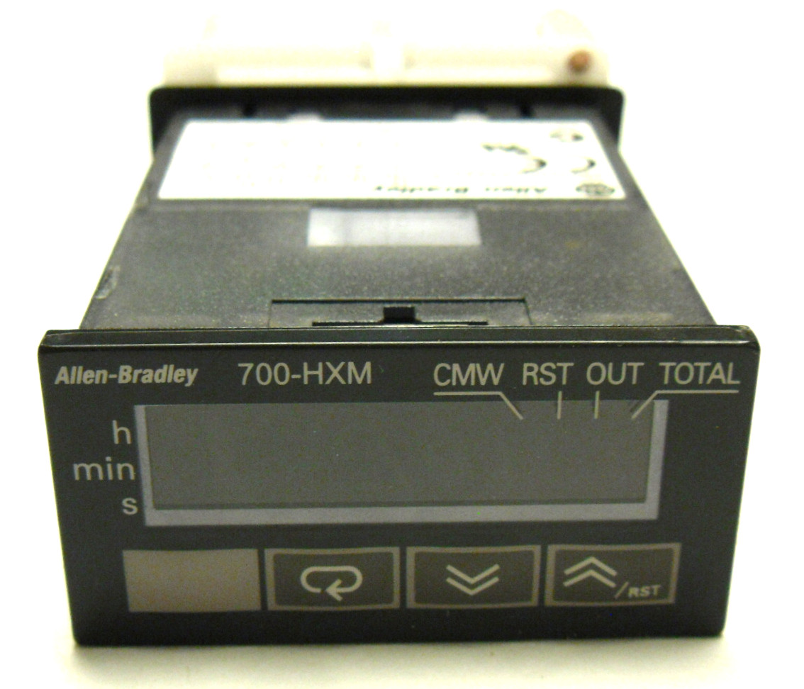 NEW ALLEN BRADLEY 700-HXM66SZ24 SER C COUNTER TIMER MULTIFUNCTION 0.0S-9999H 24V