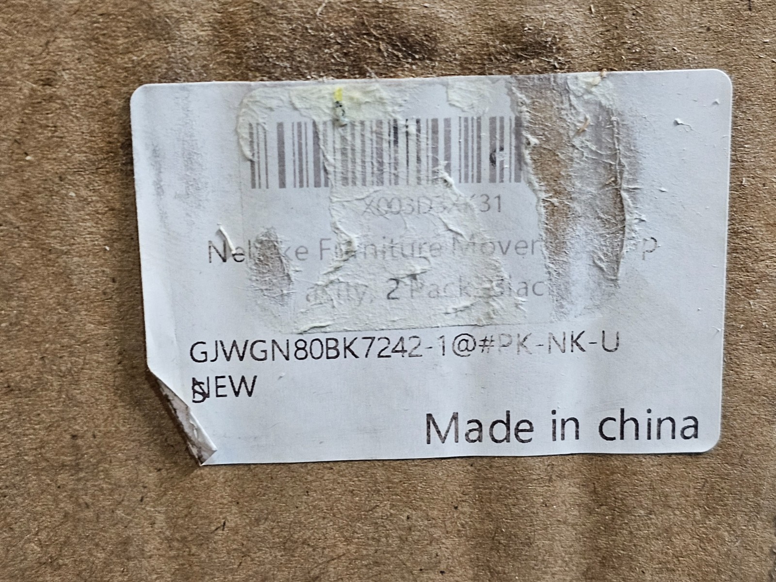 (QTY 2) Nellyke Furniture Movers with Wheels 880 Lbs Capacity with 120in Rope