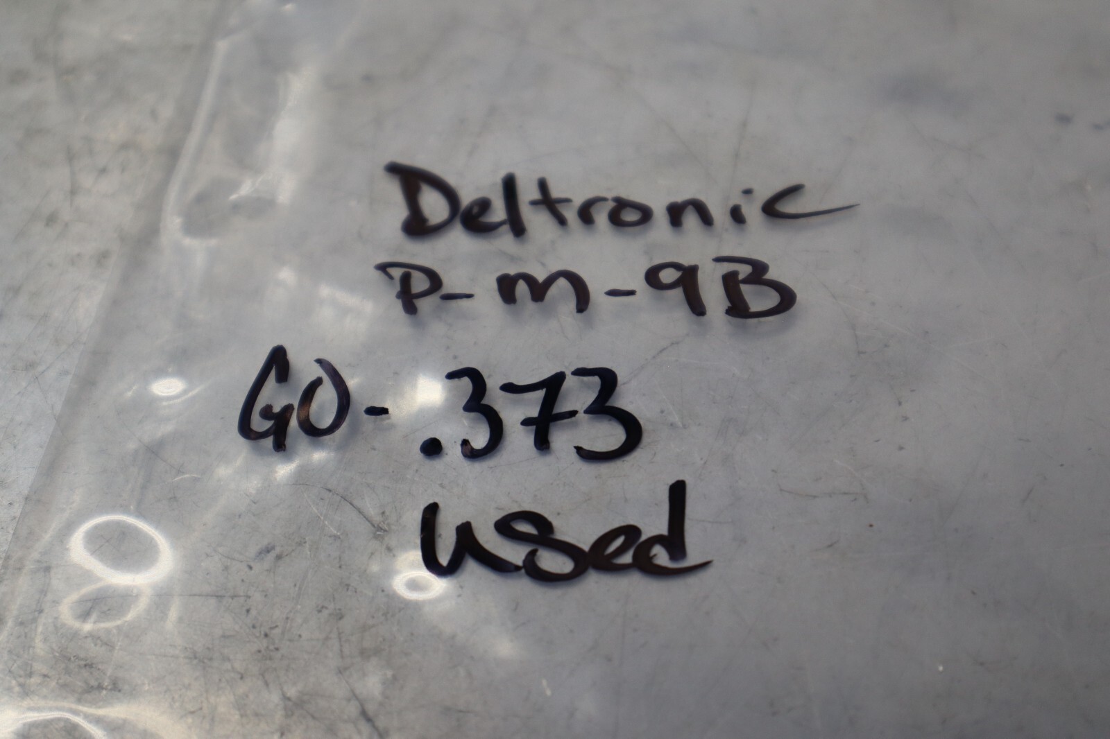 Deltronic P-M-9B GO .373 Pin Plug Gage Used With Warranty