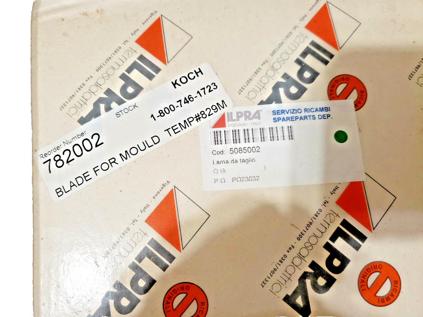 ILPRA KOCH 782002 TRAY FORM MOLD MOULD KNIFE/BLADE- SIZE: 9″ x 7″ x 1-1/2″