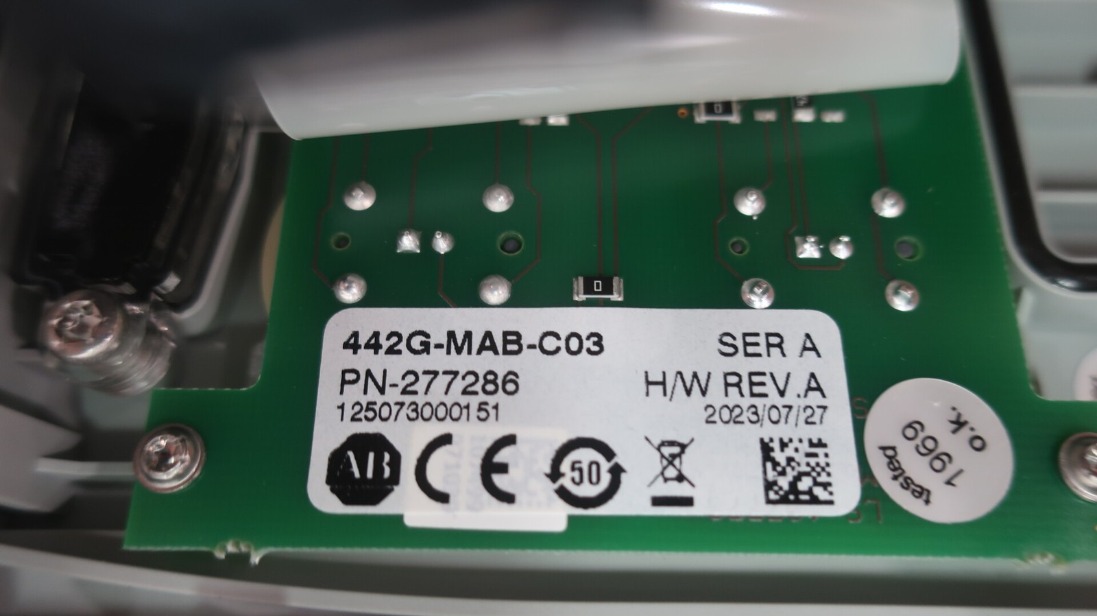 Allen Bradley 442G-MAB-C03 Guardmaster Access Box Control Cover Ser A