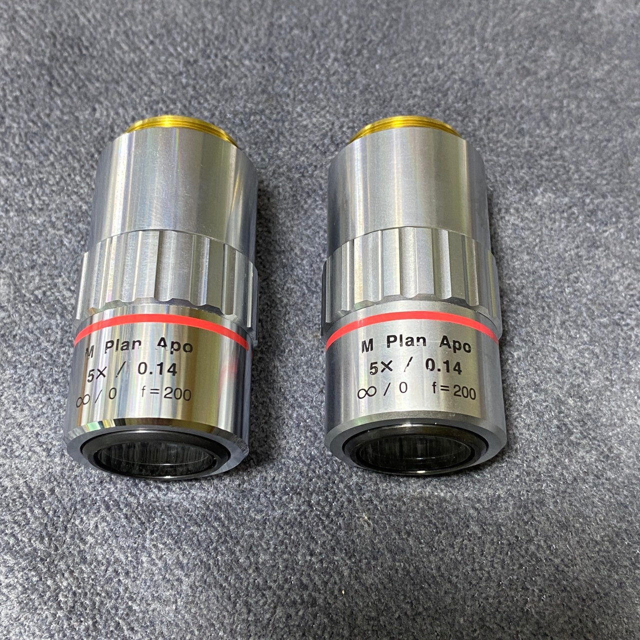 Mitutoyo M Plan Apo 5X/0.14 Objective CLEAN as in photos, sn:6311/RANDOM, DHL.