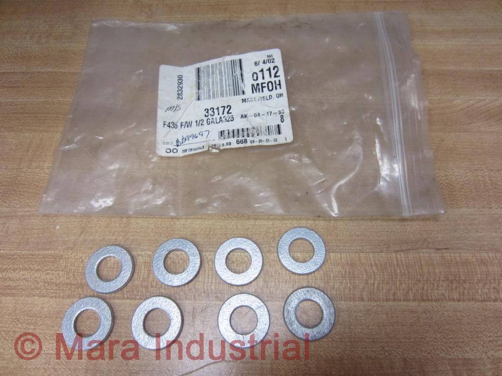 Part 33172 Flat Washers (Pack of 8)