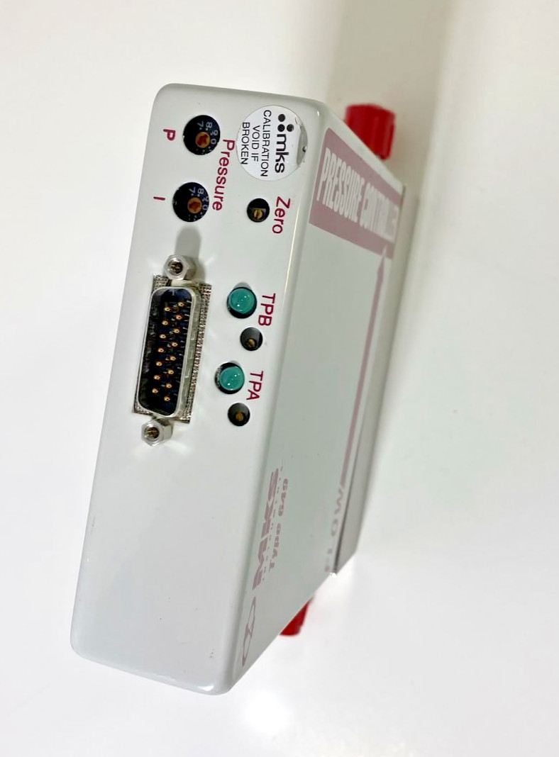 ✅ MKS TYPE 649 649A-25465 / AR / 500SCCM 100 TORR/SPCAL PRESSURE CONTROLLER