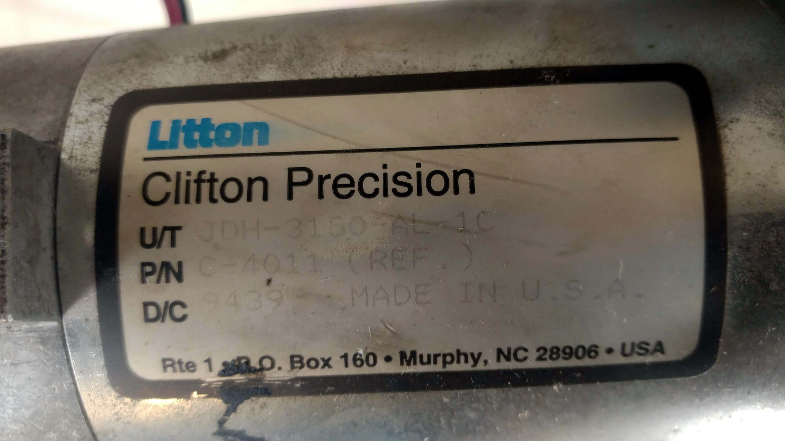 1 USED HORTON AUTOMATICS SERIES 4000 w/CLIFTON PRECISION C-4011 ***MAKE OFFER***